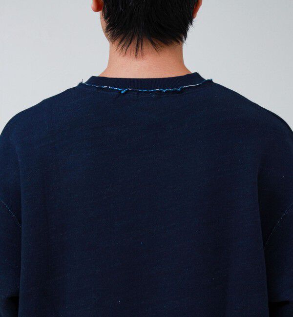 GLOSTER「【BOY BACK FANCY】裏配色フリース スウェットプルオーバー」|スウェット・ジャージ|