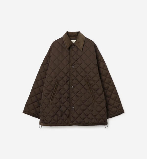  「THE SHINZONE |〈別注〉QUILTING SHORT COAT WOMEN」|テーラードジャケット|