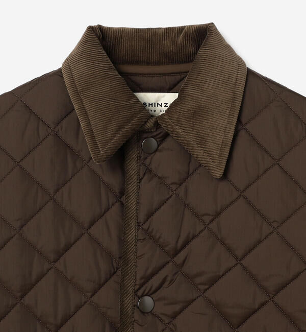  「THE SHINZONE |〈別注〉QUILTING SHORT COAT WOMEN」|テーラードジャケット|