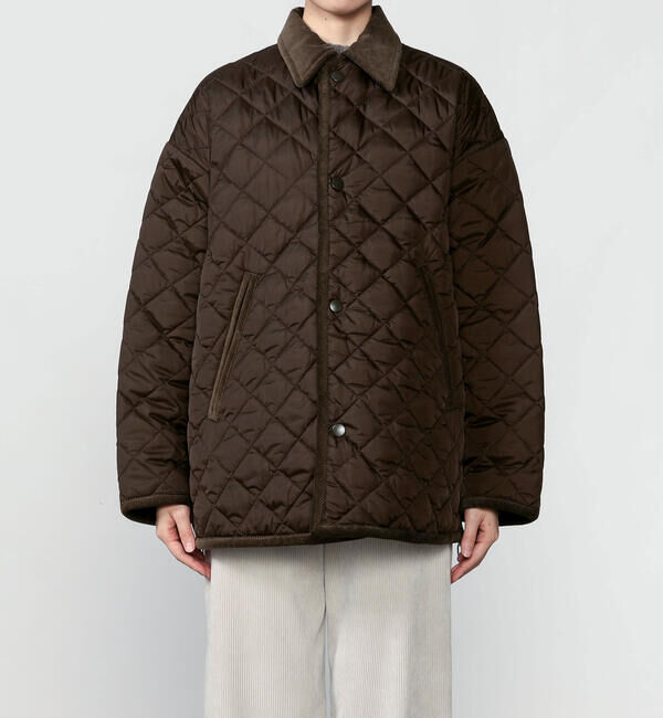  「THE SHINZONE |〈別注〉QUILTING SHORT COAT WOMEN」|テーラードジャケット|