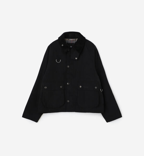  「Barbour | 〈別注〉PEACH BLYTH ショートジャケット WOMEN」|テーラードジャケット|BLACK