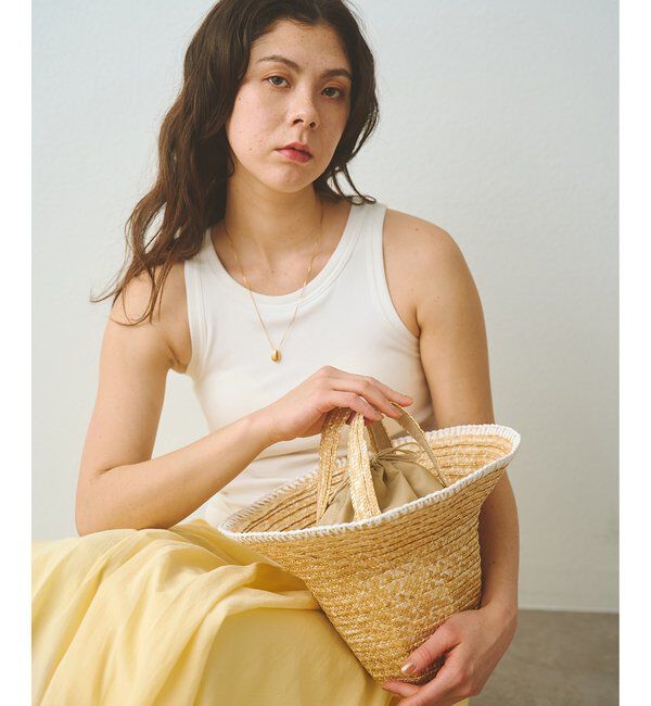  「【Caterina Bertini】別注ステッチカゴバッグ」|トートバッグ|