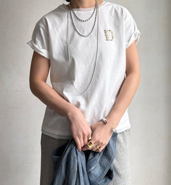  「DビジューTEE」|Tシャツ・カットソー|