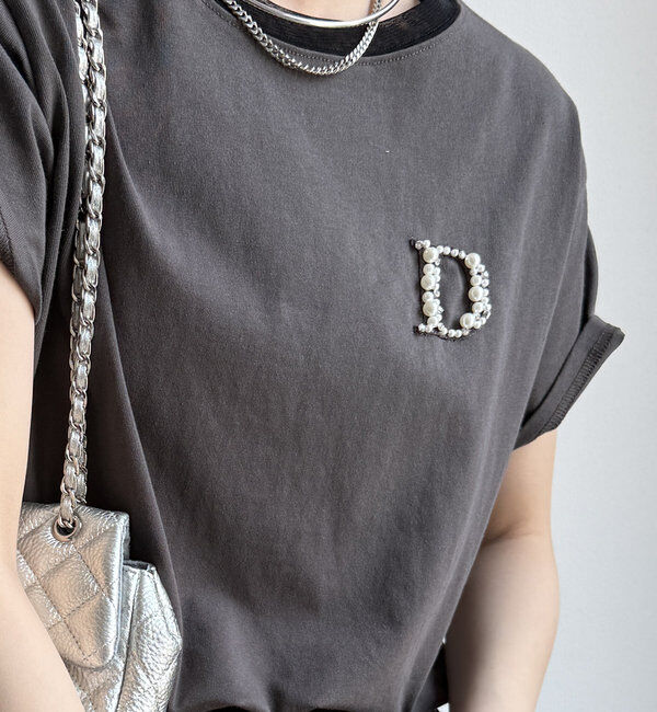  「DビジューTEE」|Tシャツ・カットソー|
