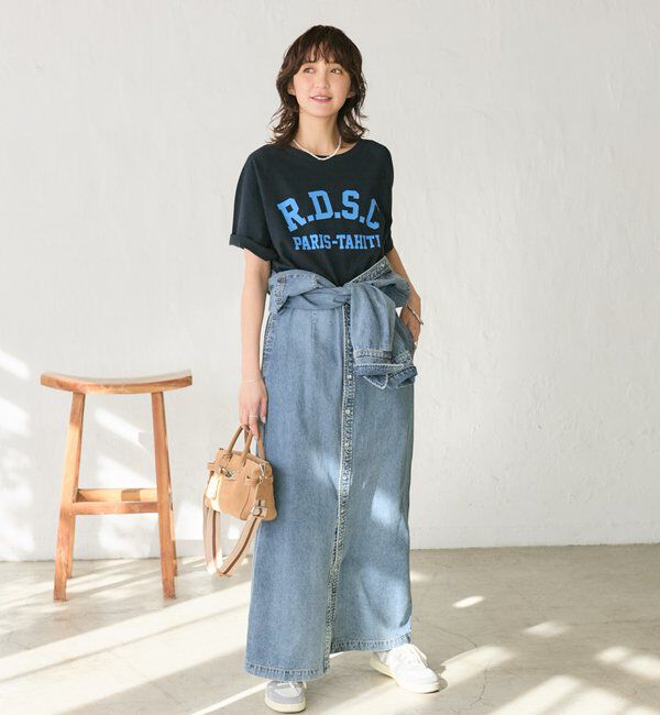 「よっし～&times;A・MONN/デニムシャツマルチワンピース」|ワンピース|