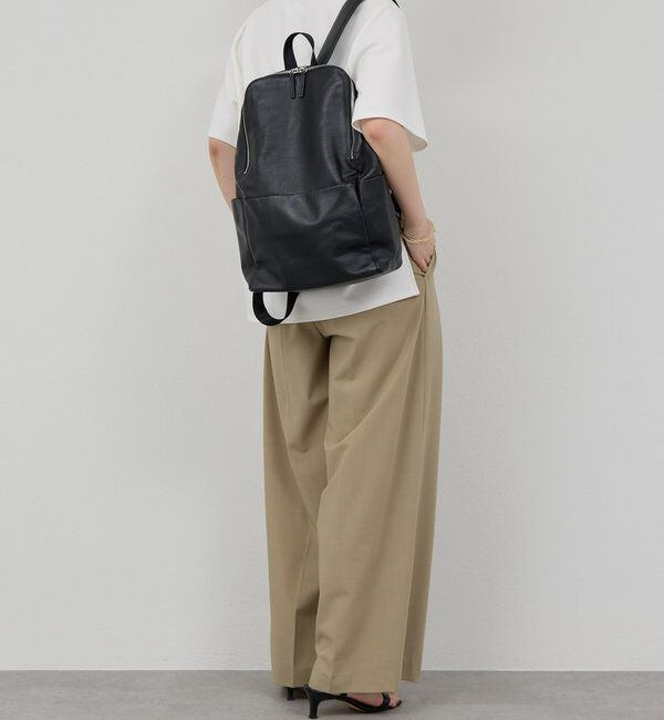  「【累計販売7000点以上！】レザーバックパック」|リュック|