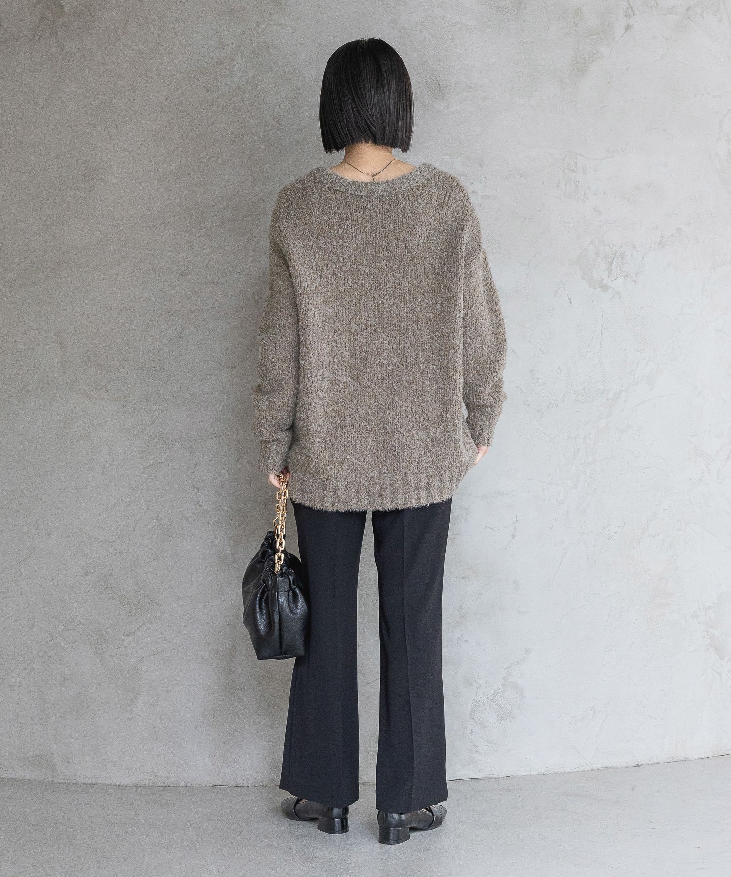 A part by 「【OUTLET】フェザールーズニットプルオーバー」|ニット・セーター|
