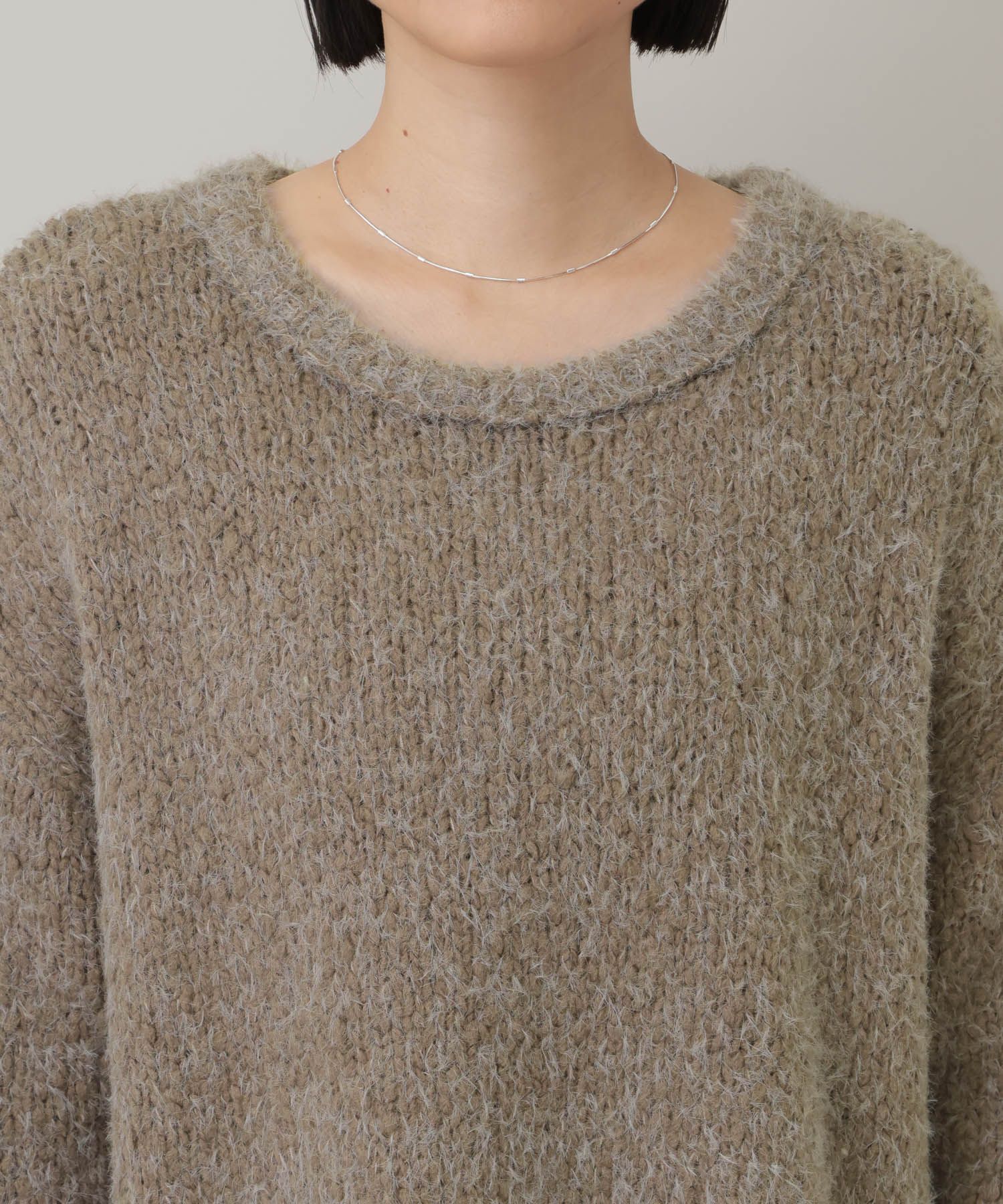 A part by 「【OUTLET】フェザールーズニットプルオーバー」|ニット・セーター|