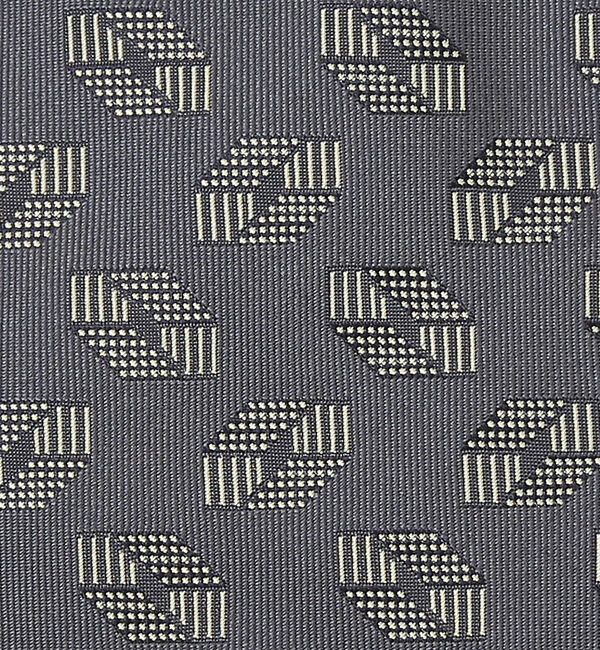 ABAHOUSE「【IMPORT FABRIC TIE】シルク ジオメトリック小紋 ネクタイ」|ネクタイ・蝶ネクタイ|