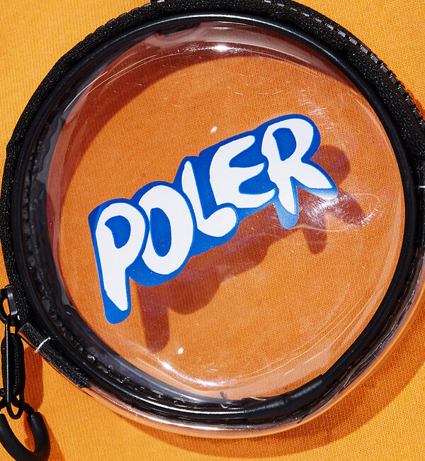 ABAHOUSE「【POLeR/ポーラー】PVC PVC ROUND POUCH/PVCマルチラウ」|ポーチ|