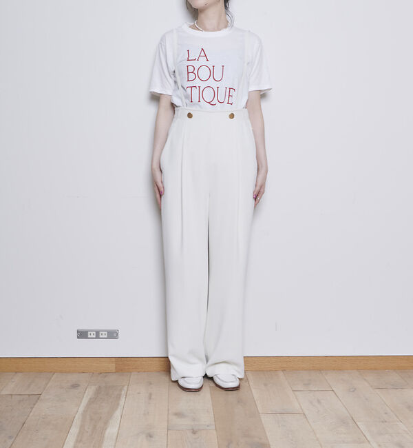 Rouge vif「ジョーゼットサスペンダーパンツ」|その他|