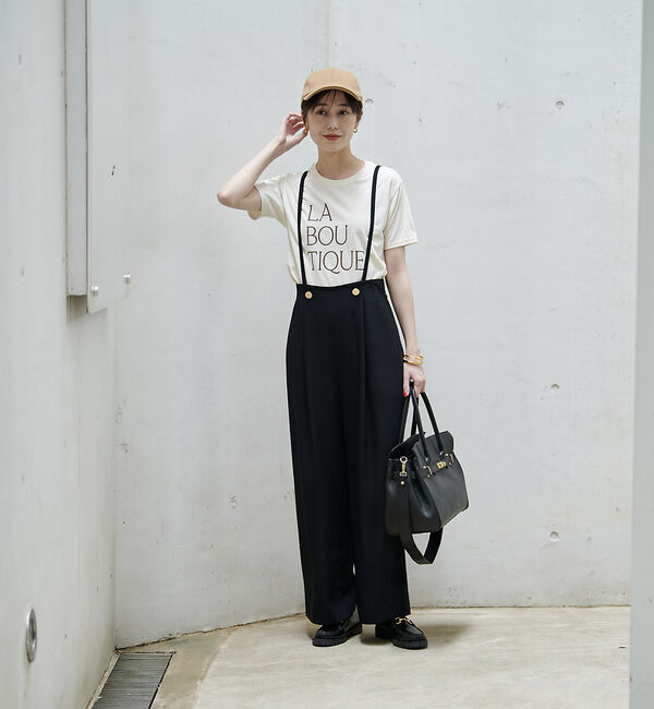 Rouge vif「ジョーゼットサスペンダーパンツ」|その他|