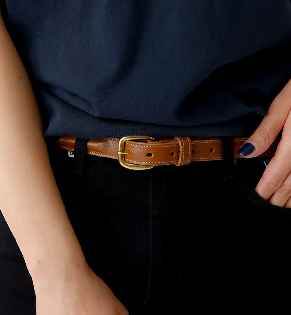 Rouge vif「【TORY LEATHER / トリーレザー】2376 3/4 BRIDLE L」|ベルト|