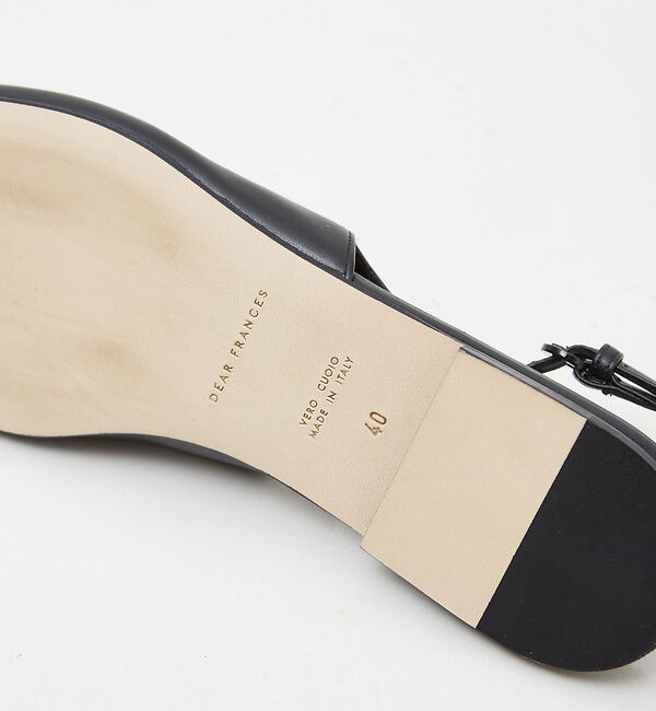 The Store by C' 「【DEAR FRANCES】TIA FLAT CRYSTAL／クリスタルフラット」|パンプス|