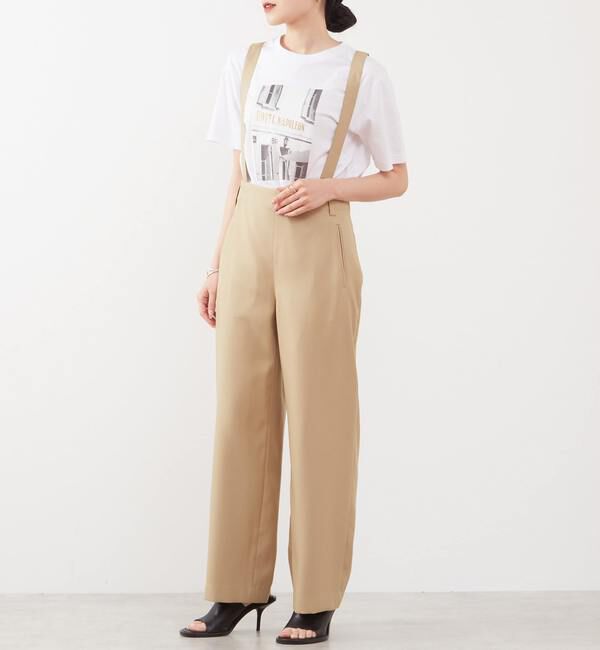 Liesse「サスペンダーゆるパンツ」|その他|