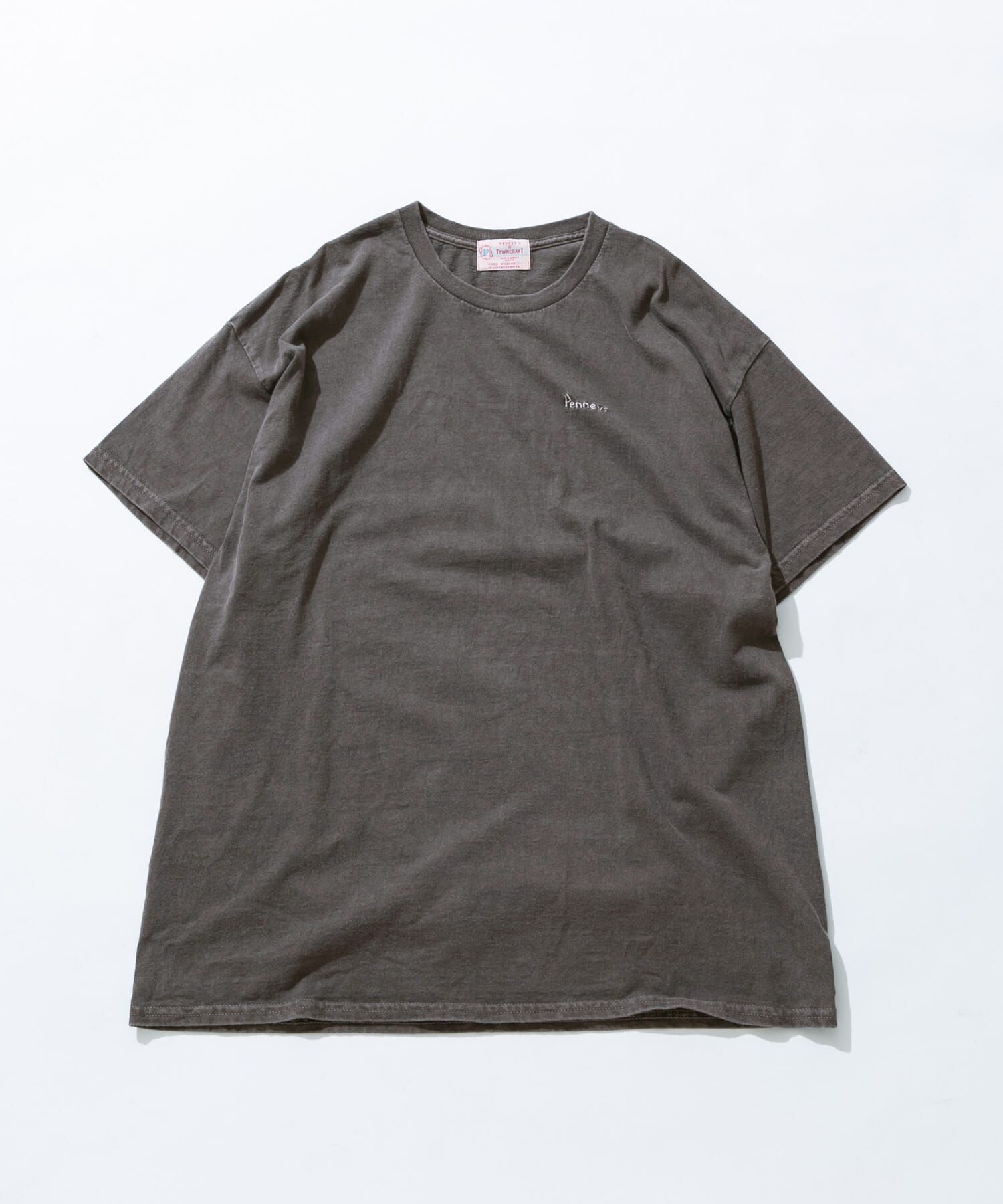 Sonny Label 「『別注』PENNEYS&times;Sonny Label　ピグメントショートスリーブTシャツ」|Tシャツ・カットソー|ブラック
