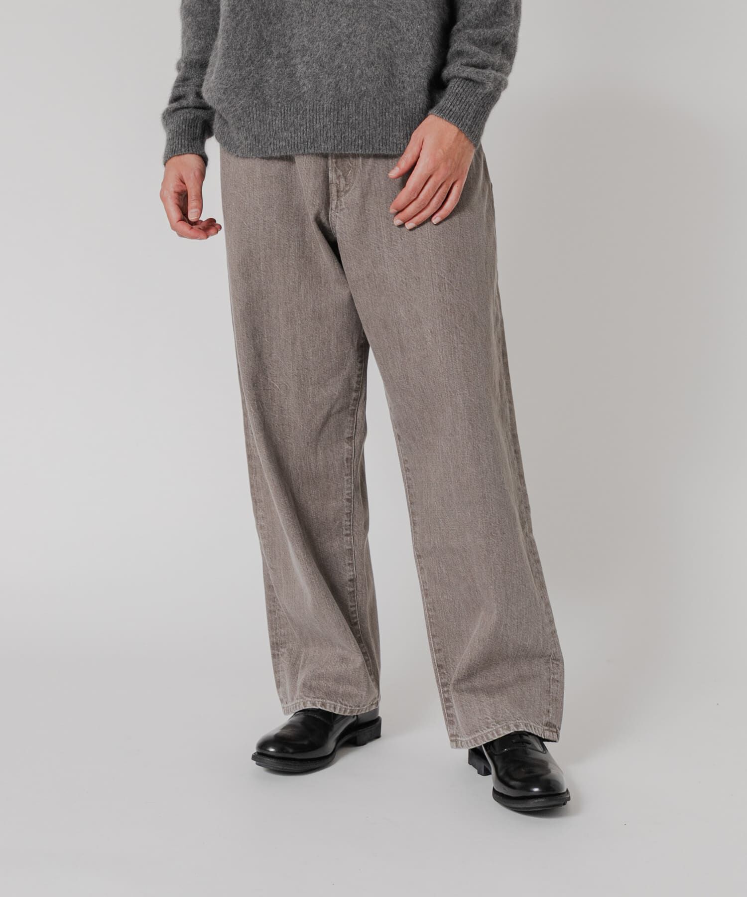 URBAN RESEARCH「11.8oz COL/DENIM WIDE PANTS」|デニム|