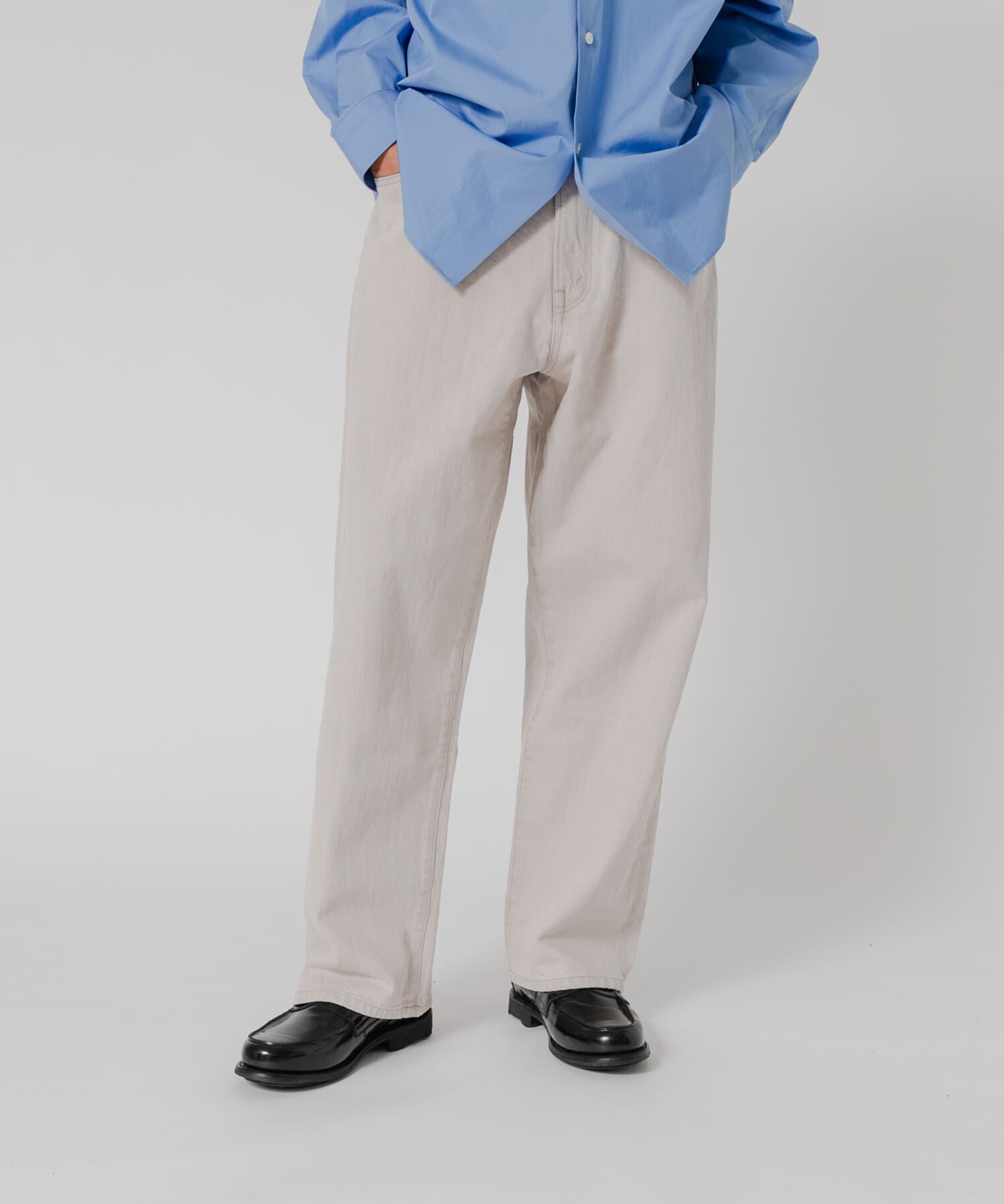 URBAN RESEARCH「11.8oz COL/DENIM WIDE PANTS」|デニム|