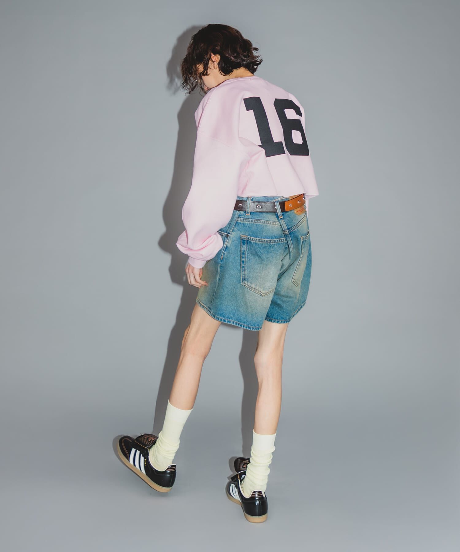 URBAN RESEARCH「Teya　SHORT SWEAT」|スウェット・ジャージ|ピンク