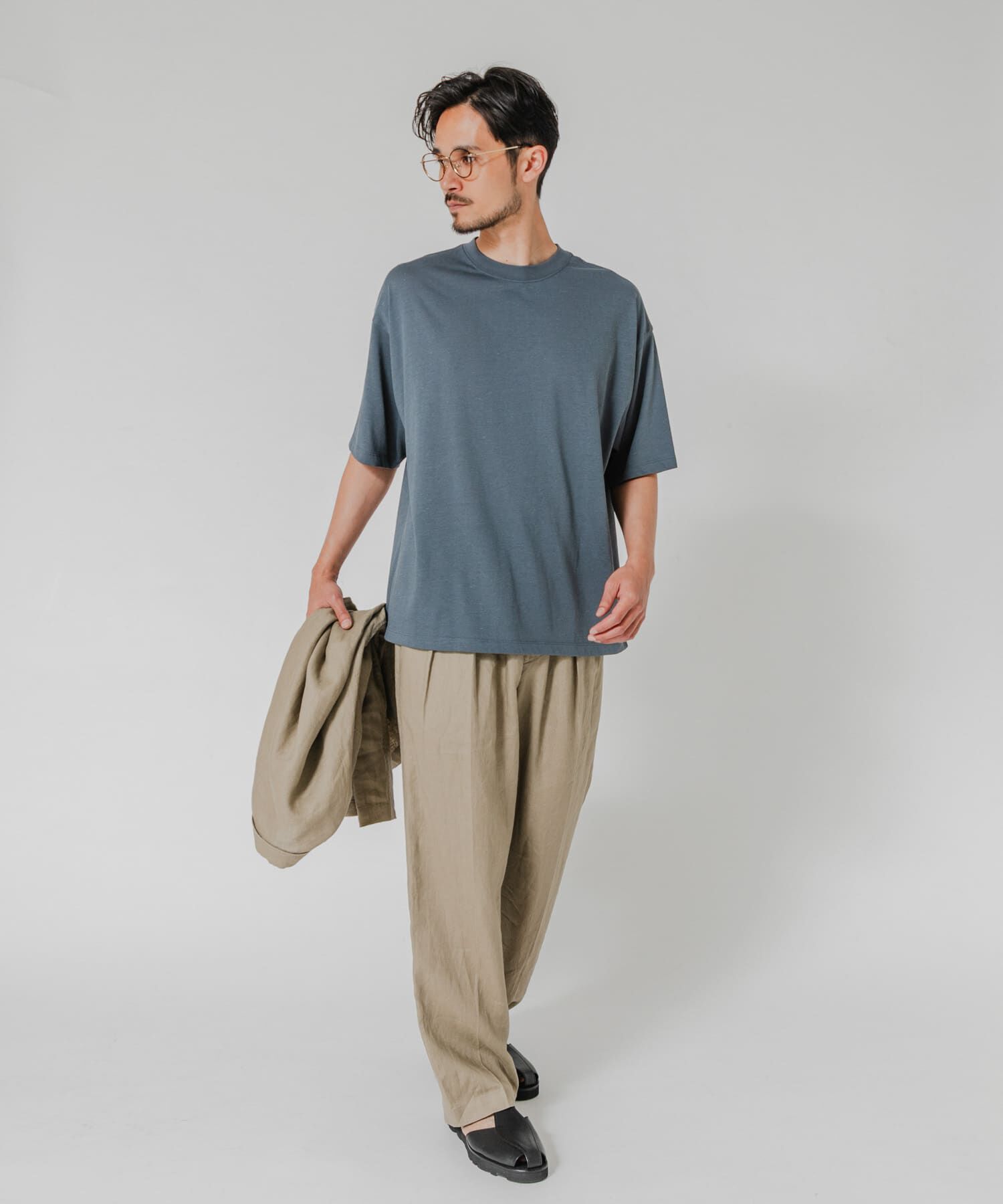 URBAN RESEARCH「HEMP SILK BLEND T-SHIRTS」|Tシャツ・カットソー|