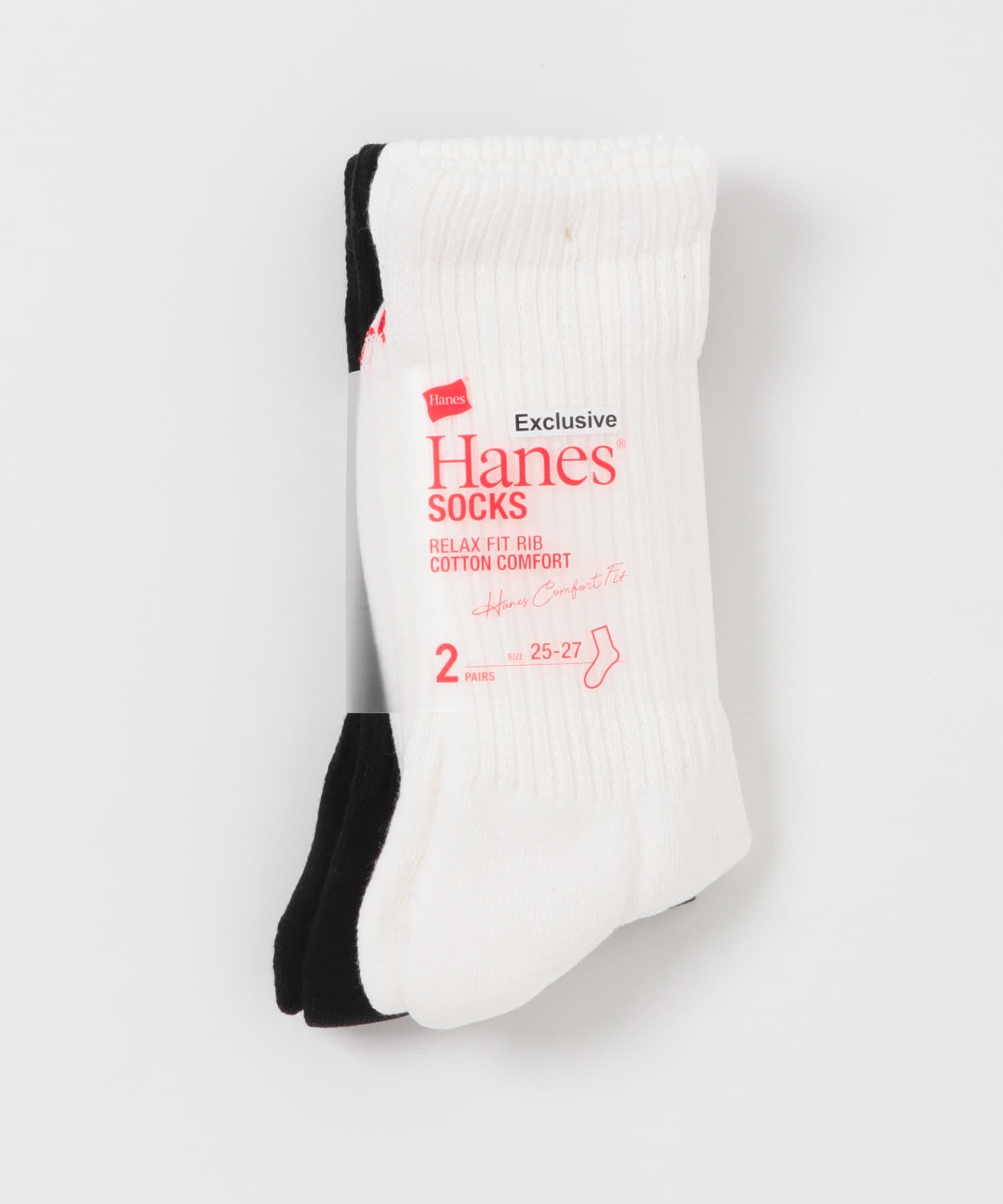 URBAN RESEARCH DOORS「『別注』HANES&times;DOORS　クルーソックス2P」|ソックス|