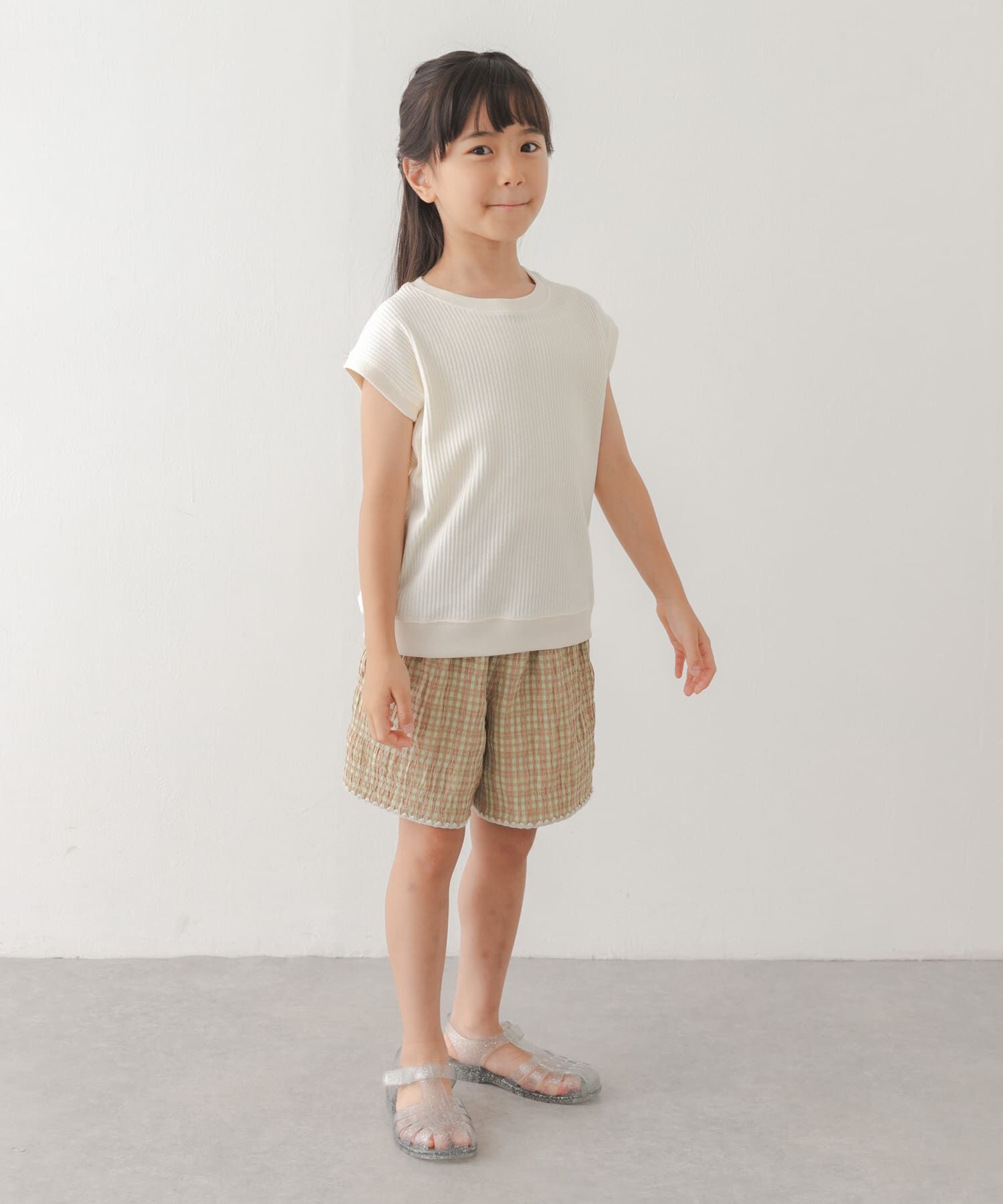URBAN RESEARCH DOORS「『150サイズあり』チェックキュロット(KIDS)」|その他|