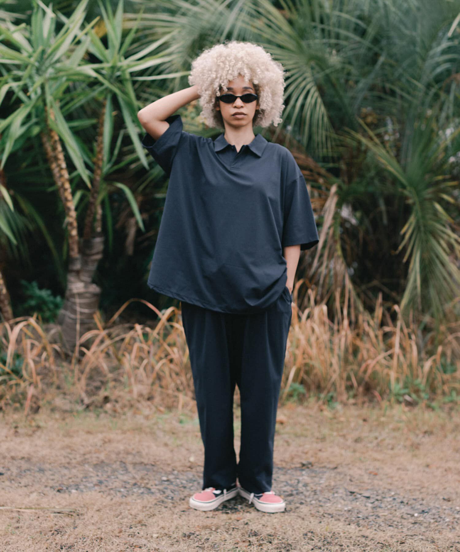URBAN RESEARCH「Wide Dad　BREEZY TECH ポロシャツ」|ポロシャツ|