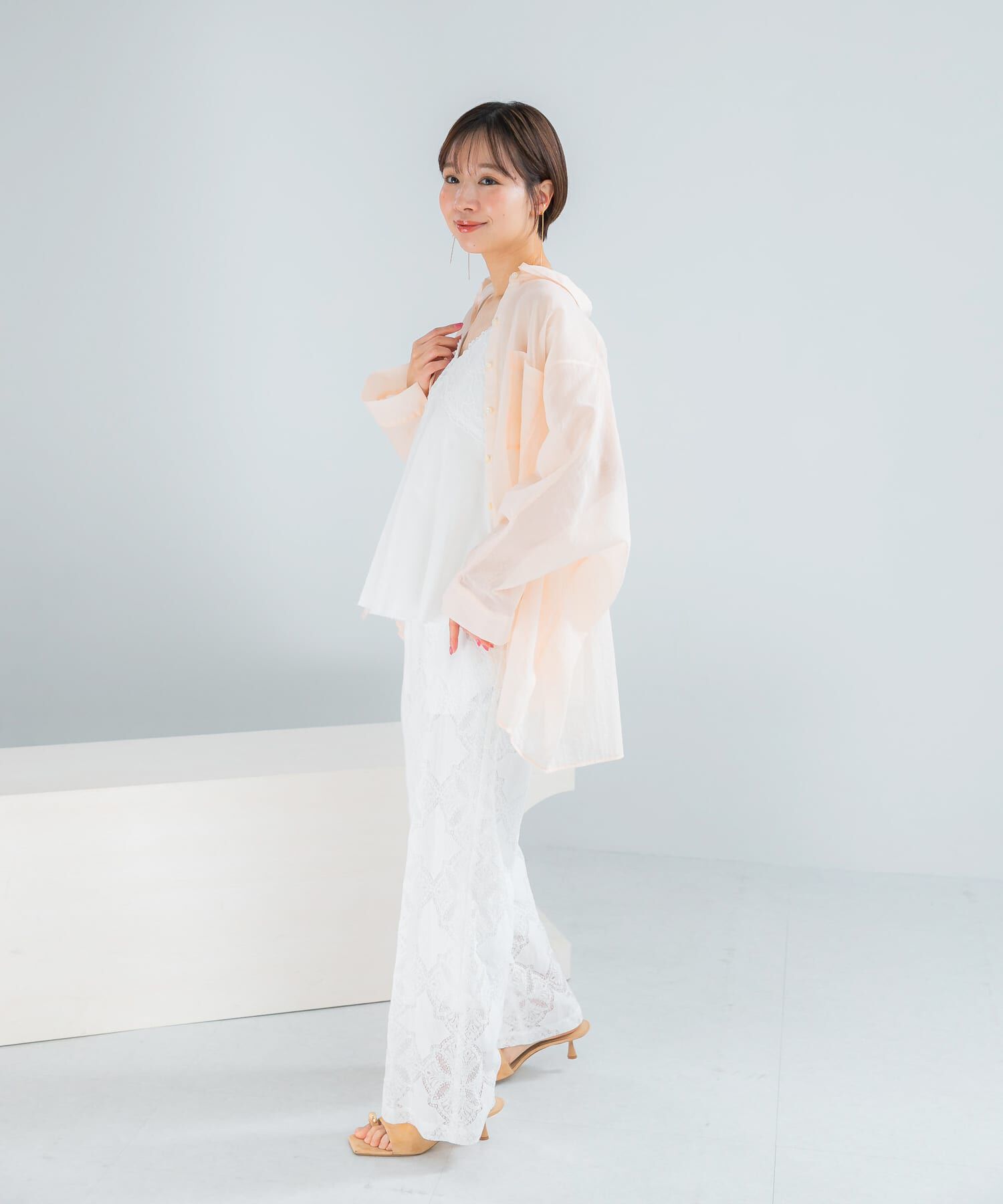 URBAN RESEARCH ROSSO「パネルレースストレートイージーパンツ」|その他|