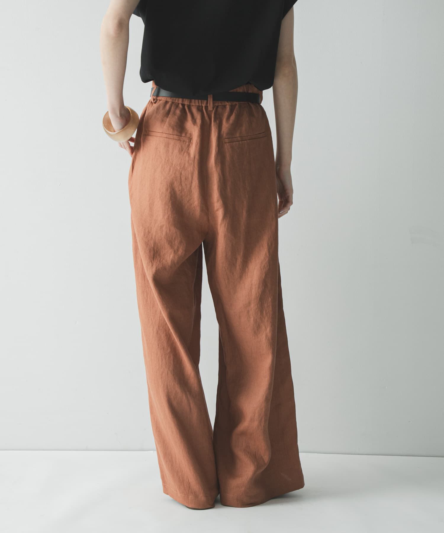 URBAN RESEARCH「『3サイズ展開』リネンイージーワイドスラックス」|その他|