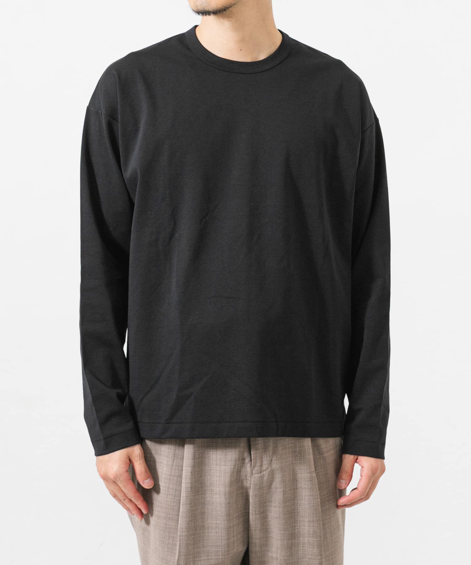 URBAN RESEARCH「COTTON NYLON SMOOTHY LONG-SLEEVE」|Tシャツ・カットソー|