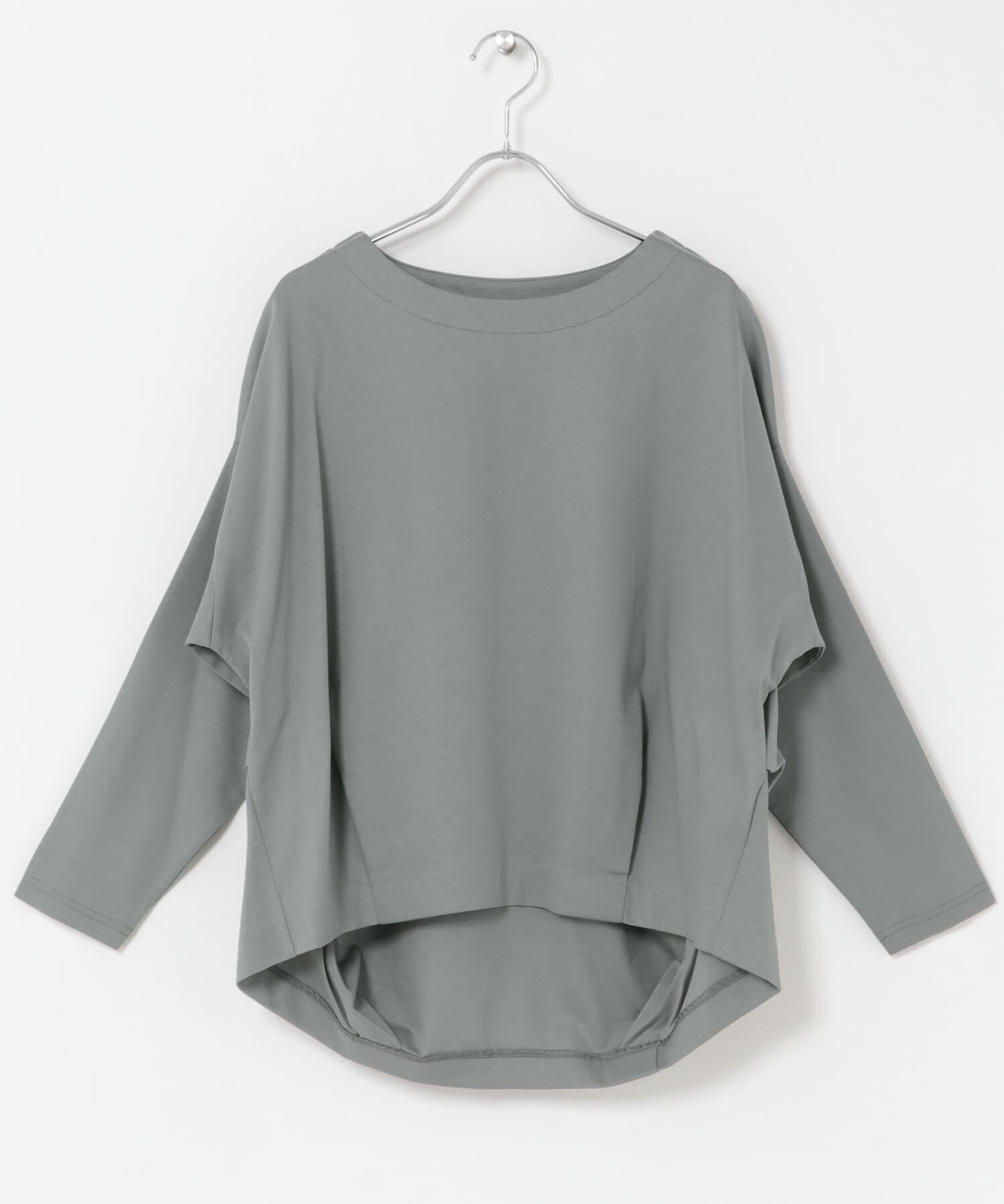 URBAN RESEARCH DOORS「コットンバックタック長袖プルオーバー 26AW」|Tシャツ・カットソー|