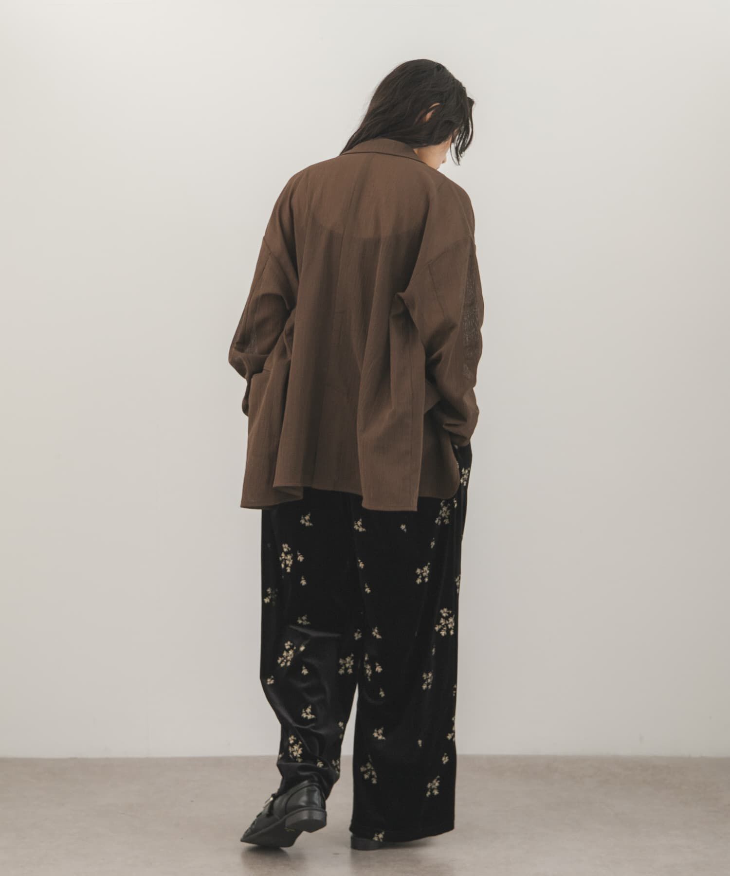  「フライボタンベロアパンツ」|その他|