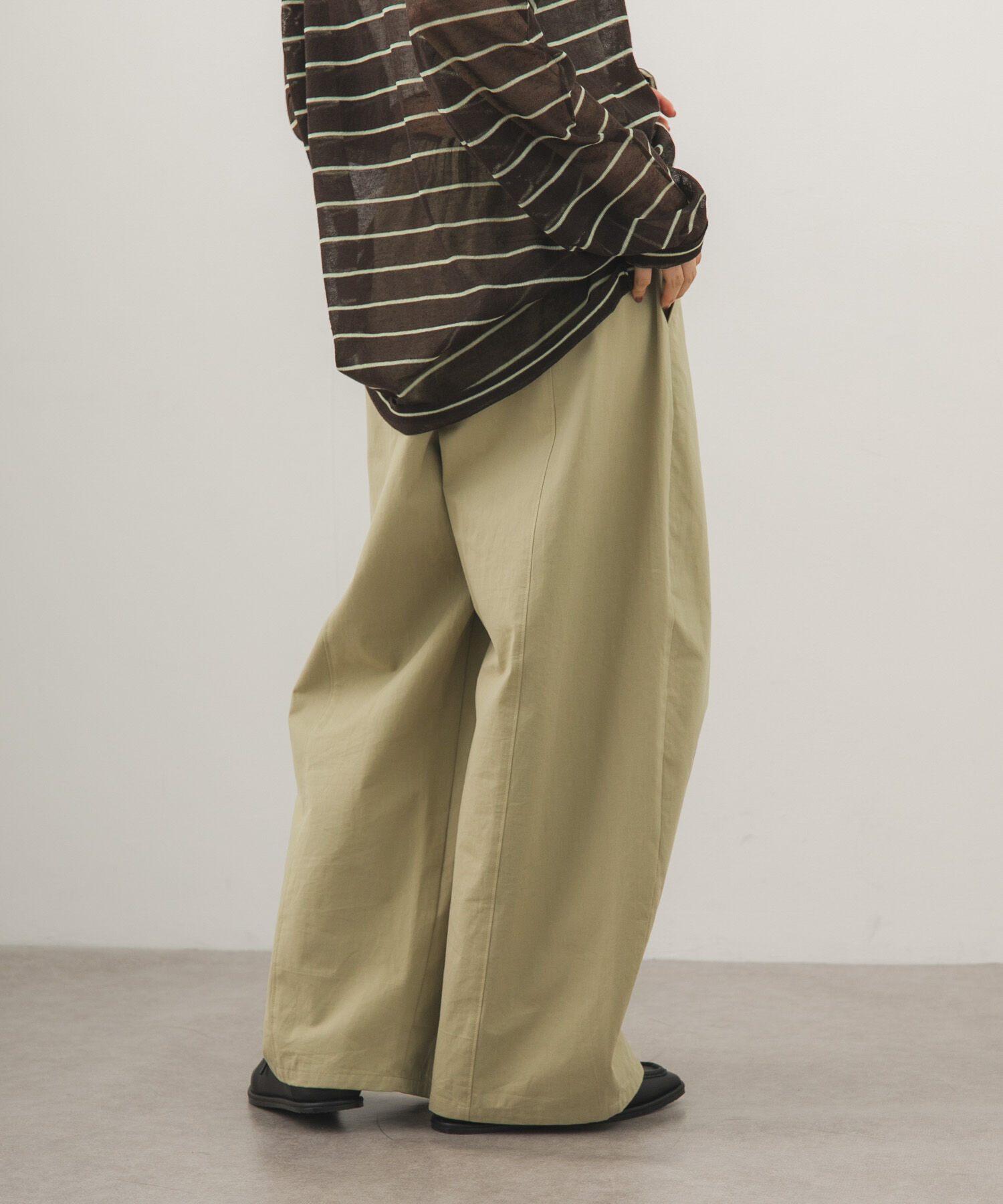  「ベルトSETオーバルパンツ」|その他|