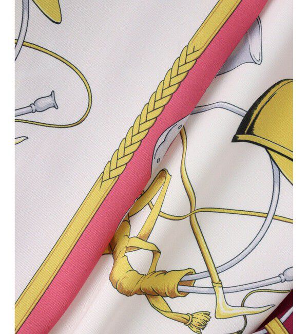 LOULOU WILLOUGHBY「【LOULOU WILLOUGHBY】RATTIジョッキープリントスカート」|フレア|
