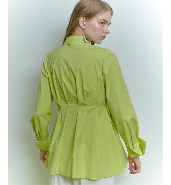 LOULOU WILLOUGHBY「【LOULOU WILLOUGHBY】タックシェイプシャツ」|シャツ・ブラウス|