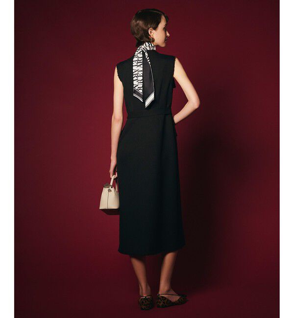 allureville「【Oggi.jp掲載】PLUM MIX フリンジワンピース」|ワンピース|