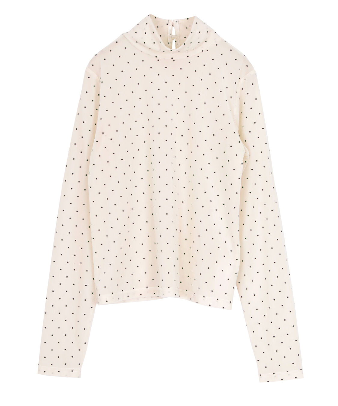 titivate「シアーベロアハイネックロングTシャツ」|Tシャツ・カットソー|