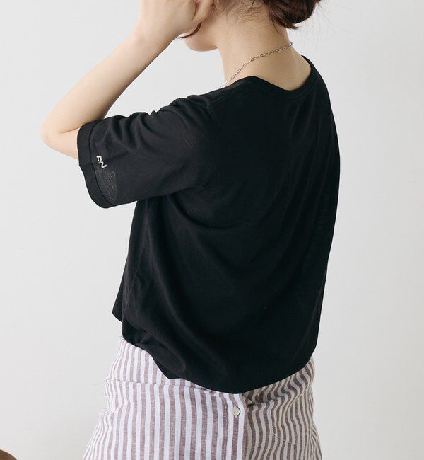  「シアーシンプルTシャツ」|プルオーバー|