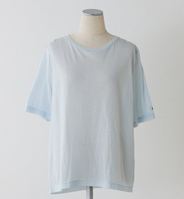  「シアーシンプルTシャツ」|プルオーバー|
