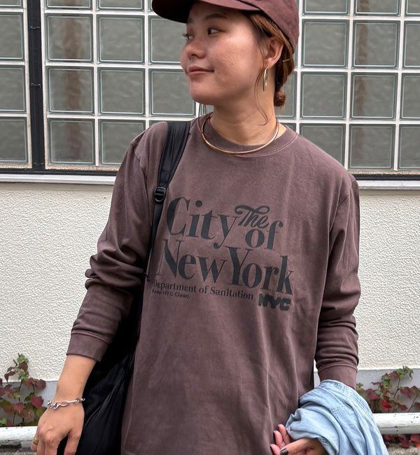  「【＠remi_usus企画&times;GOOD ROCK SPEED別注】NYC ロンT」|Tシャツ・カットソー|