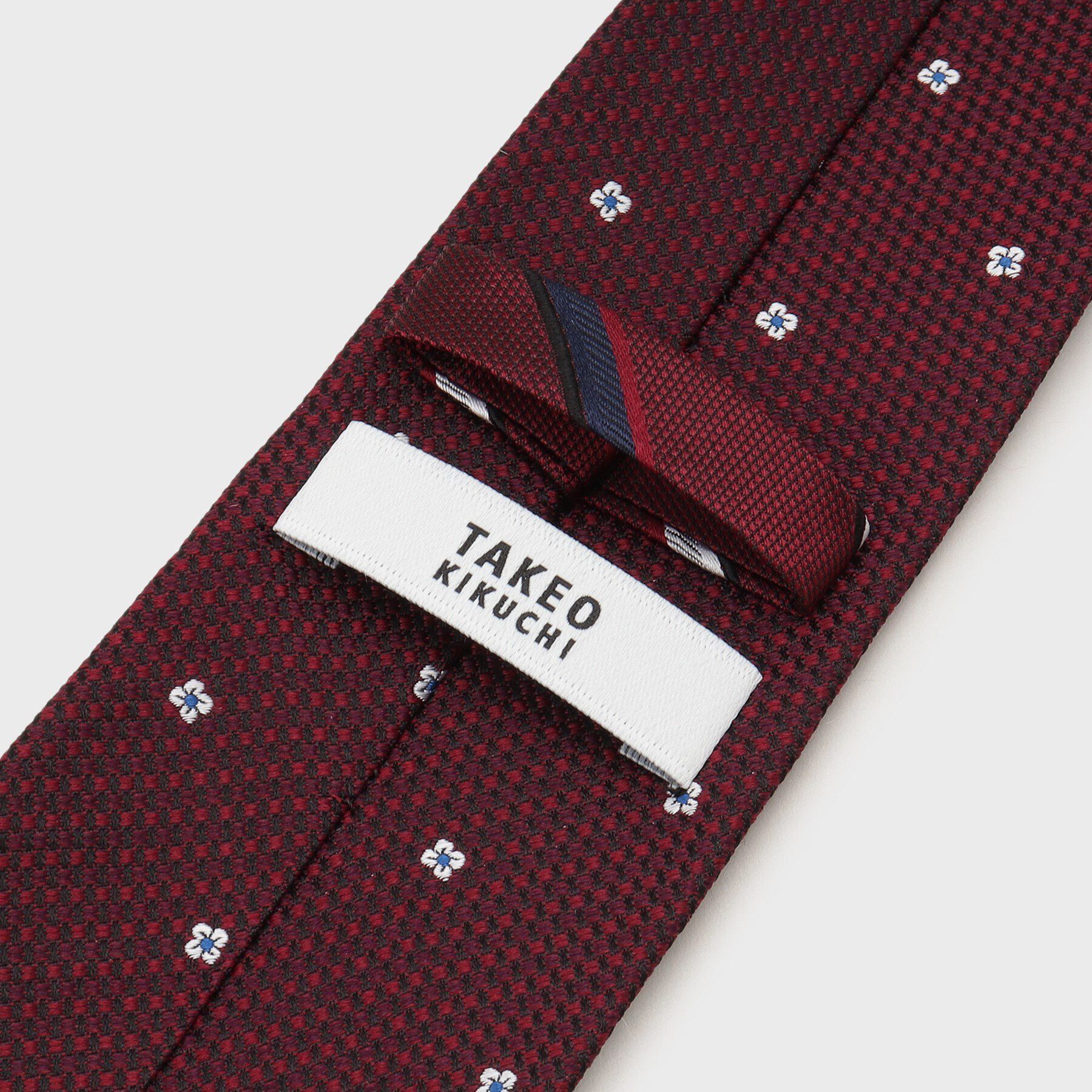 TAKEO KIKUCHI「【BOX/LIMITED】フラワードットネクタイ＆タイバーセット」|ネクタイ・蝶ネクタイ|