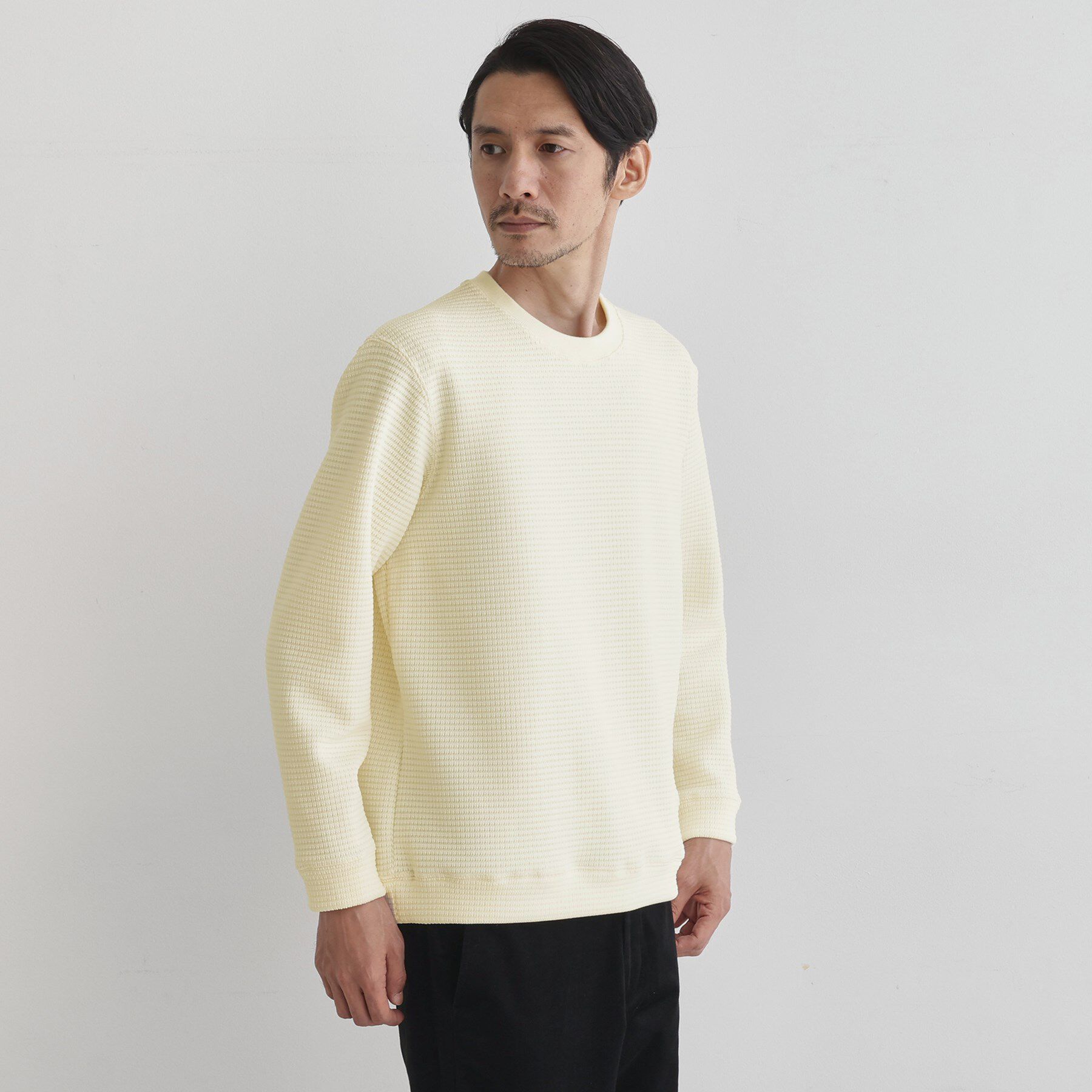 TAKEO KIKUCHI「ニットライク プルオーバー」|Tシャツ・カットソー|