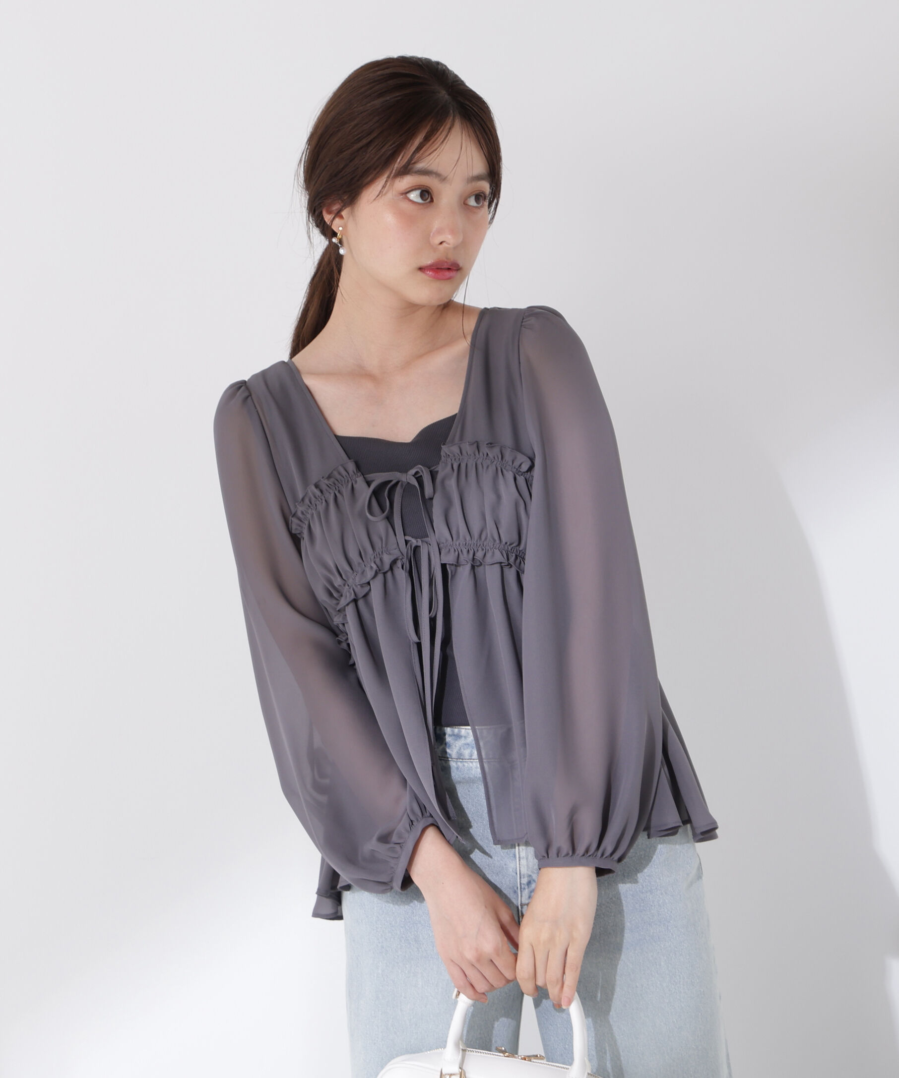 PROPORTION BODY DRESSING「シフォンブラウス」|シャツ・ブラウス|
