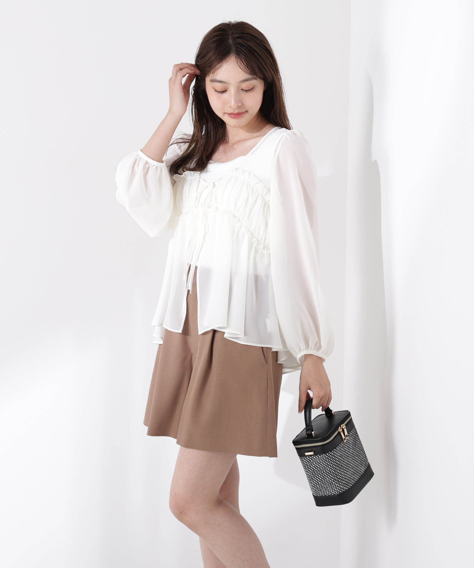 PROPORTION BODY DRESSING「シフォンブラウス」|シャツ・ブラウス|