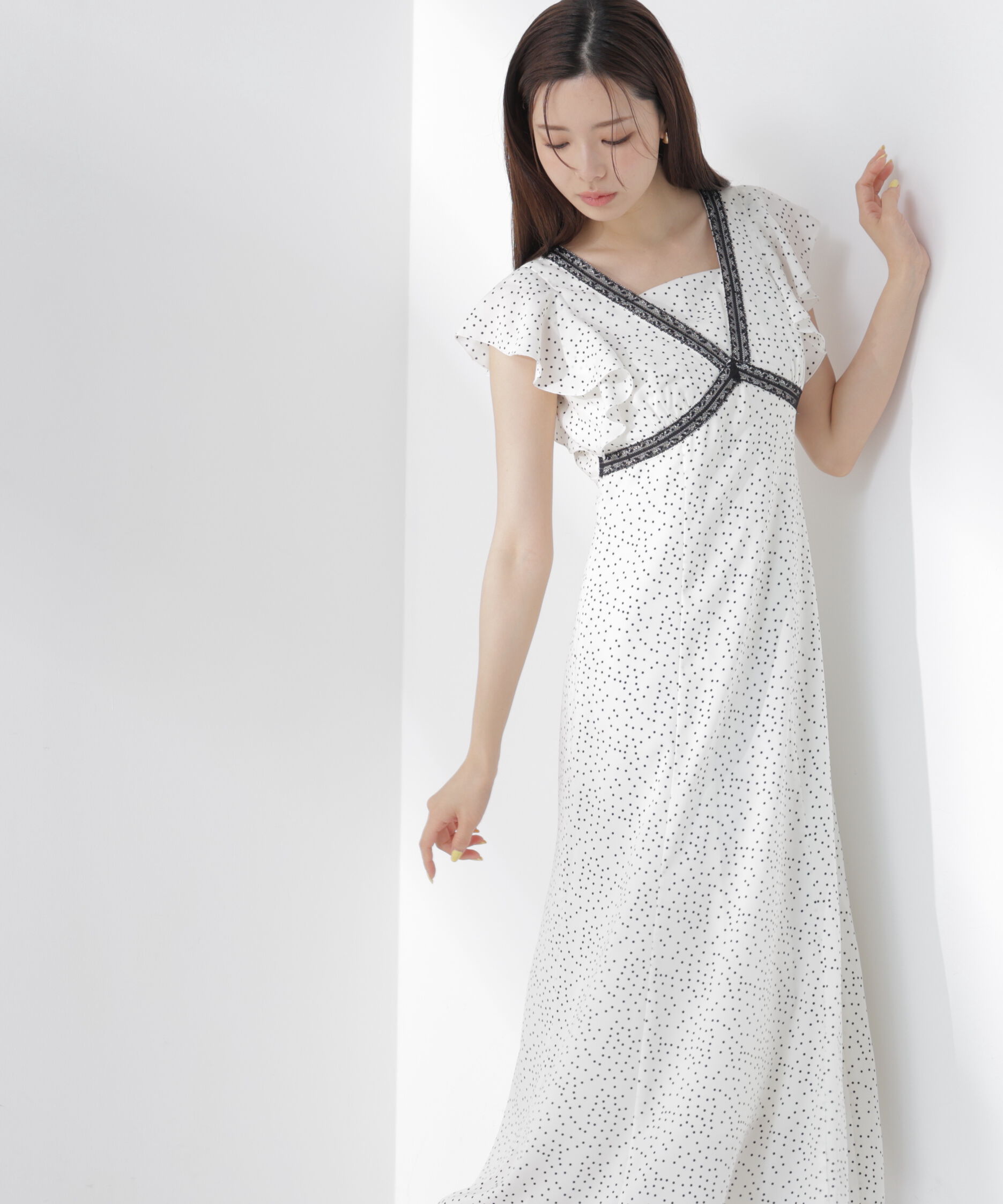 PROPORTION BODY DRESSING「レーストリムレディーワンピース 26AW」|ワンピース|