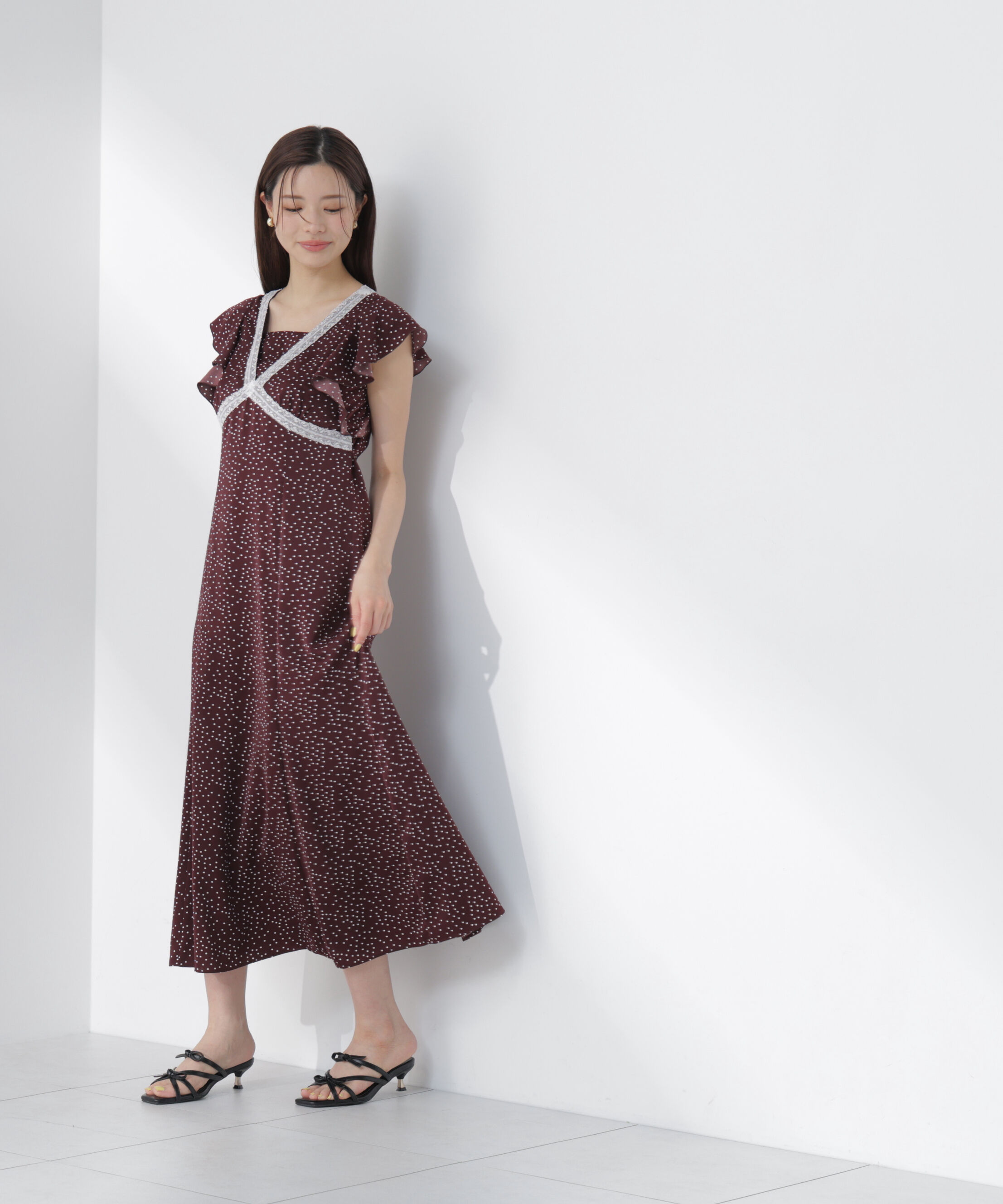 PROPORTION BODY DRESSING「レーストリムレディーワンピース 26AW」|ワンピース|