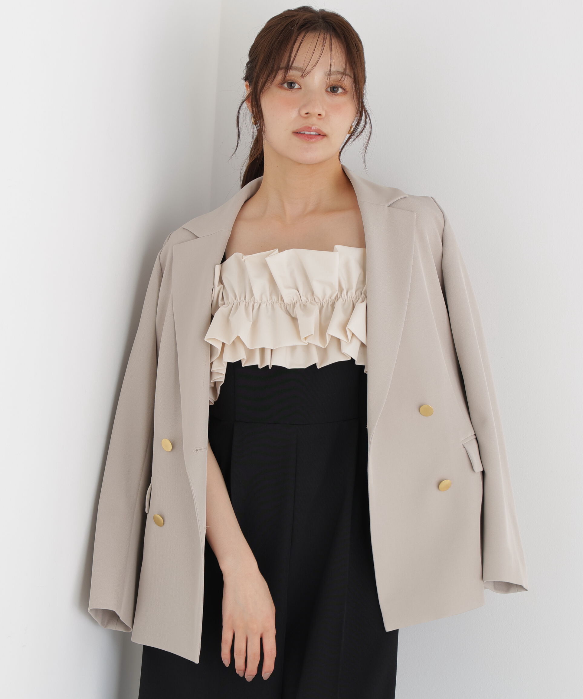 PROPORTION BODY DRESSING「Ｗブレストジャケット 26AW」|その他|