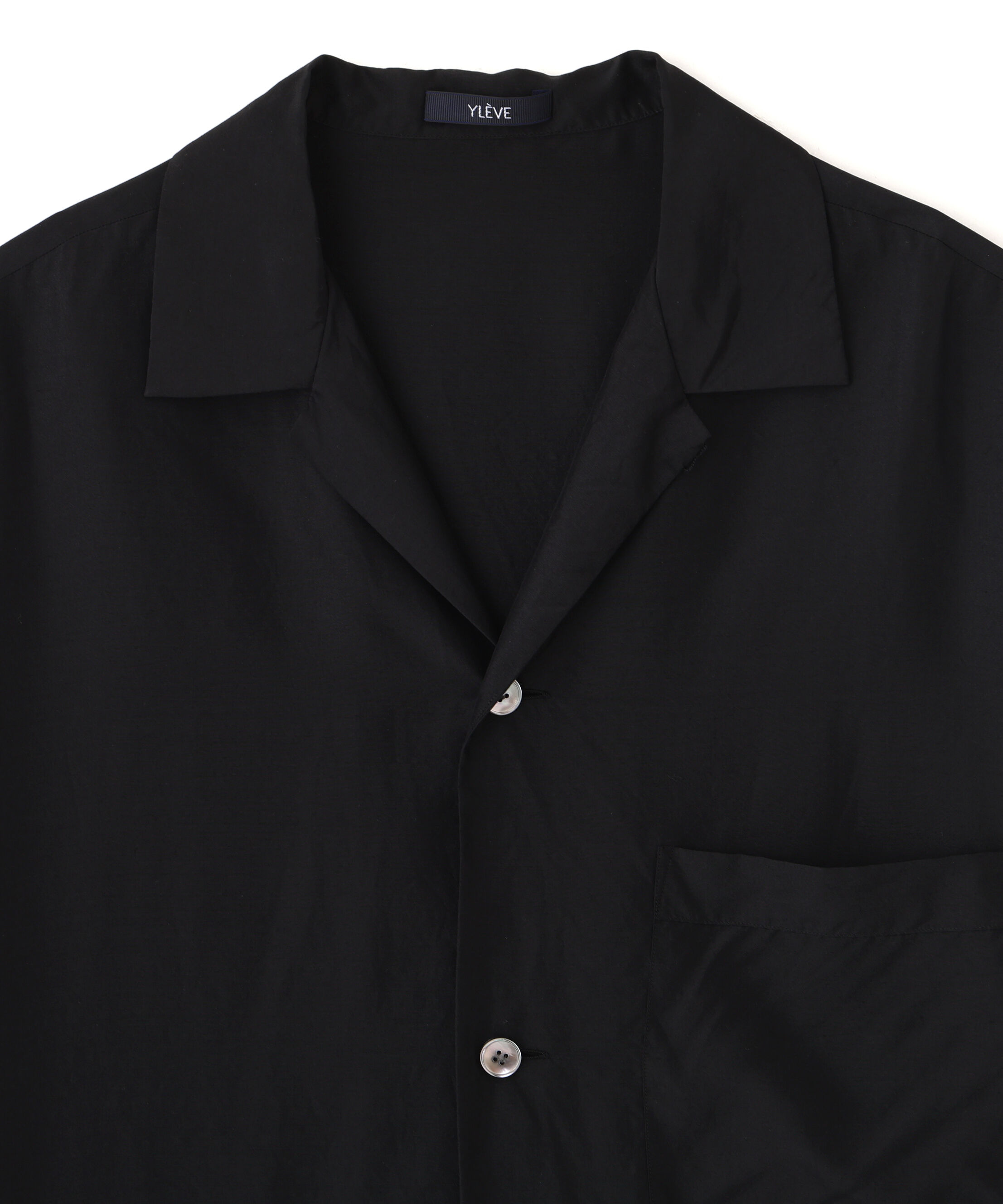 YLEVE 「YLEVE / SILK HABUTAE PAJAMA SHIRT」|シャツ・ブラウス|