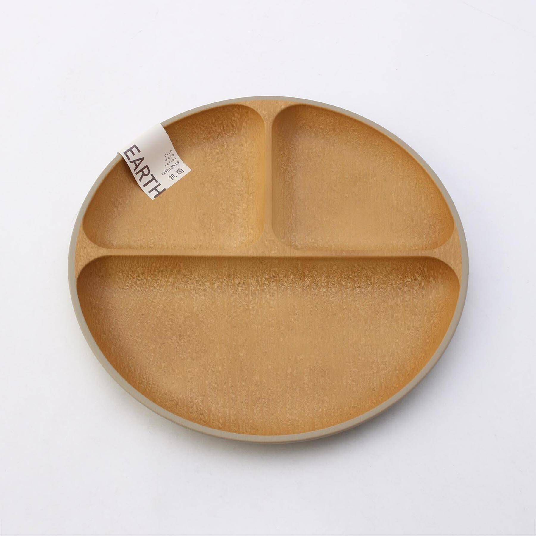 212 KITCHEN STORE「earth color2 抗菌 ランチプレート GY」|食器・キッチングッズ|