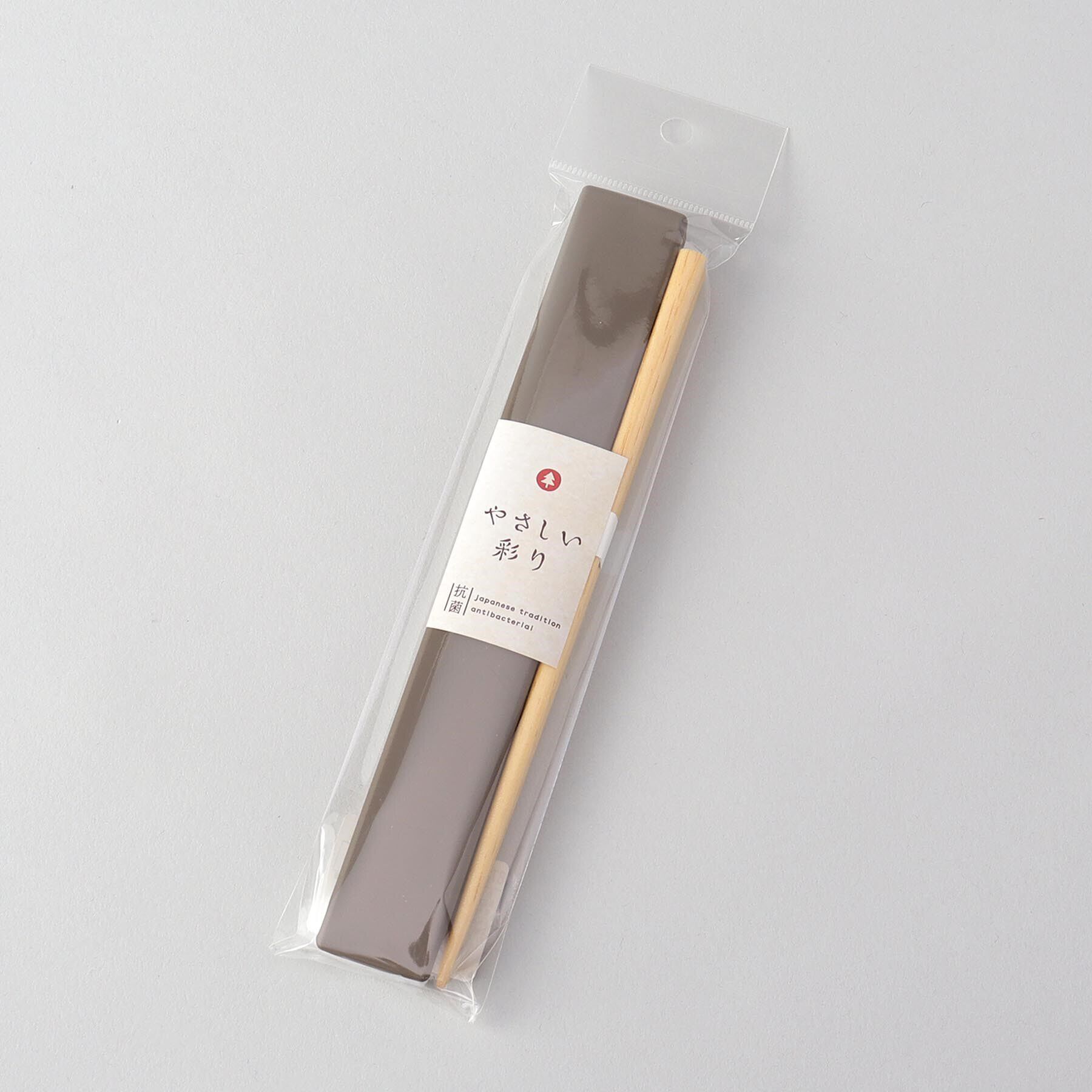 212 KITCHEN STORE「やさしい彩 箸箱＆抗菌箸 クルミ色」|食器・キッチングッズ|